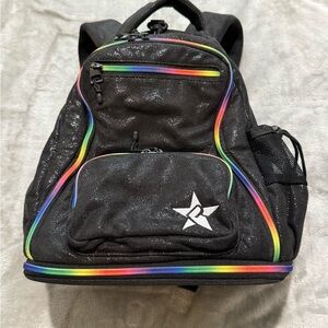 Rebel Baby Dream Bag Backpack with Rainbow Trim